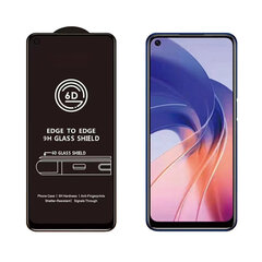 Защитное стекло Full Glue 6D для Realme 9 4G / 9 Pro Plus цена и информация | Защитные пленки для телефонов | kaup24.ee