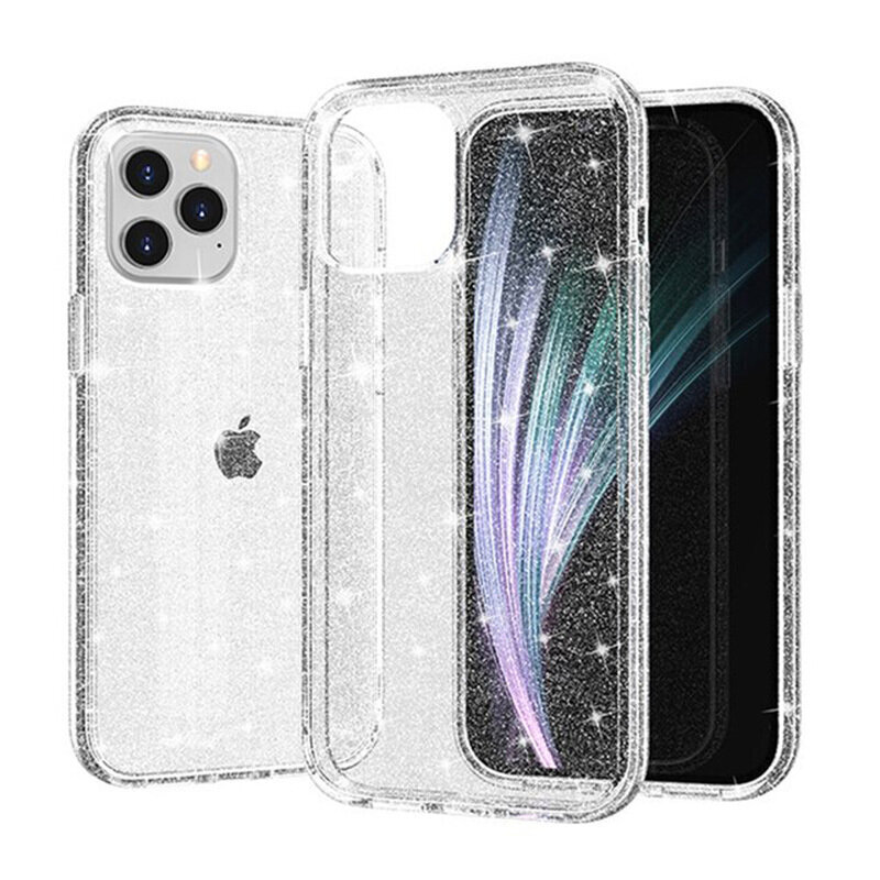 Crystal Glitter telefoniümbris - iPhone 14 Plus, hõbe цена и информация | Telefoni kaaned, ümbrised | kaup24.ee