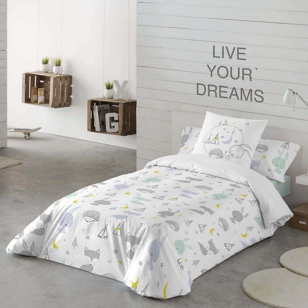 Tekikott Cool Kids Let'S Dream kahepoolne (150 x 220 cm) (voodi 80/90 cm) hind ja info | Voodipesukomplektid | kaup24.ee