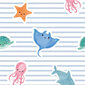 Tekikott Cool Kids ocean (180 x 220 cm) (voodi 105/110 cm) цена и информация | Voodipesukomplektid | kaup24.ee