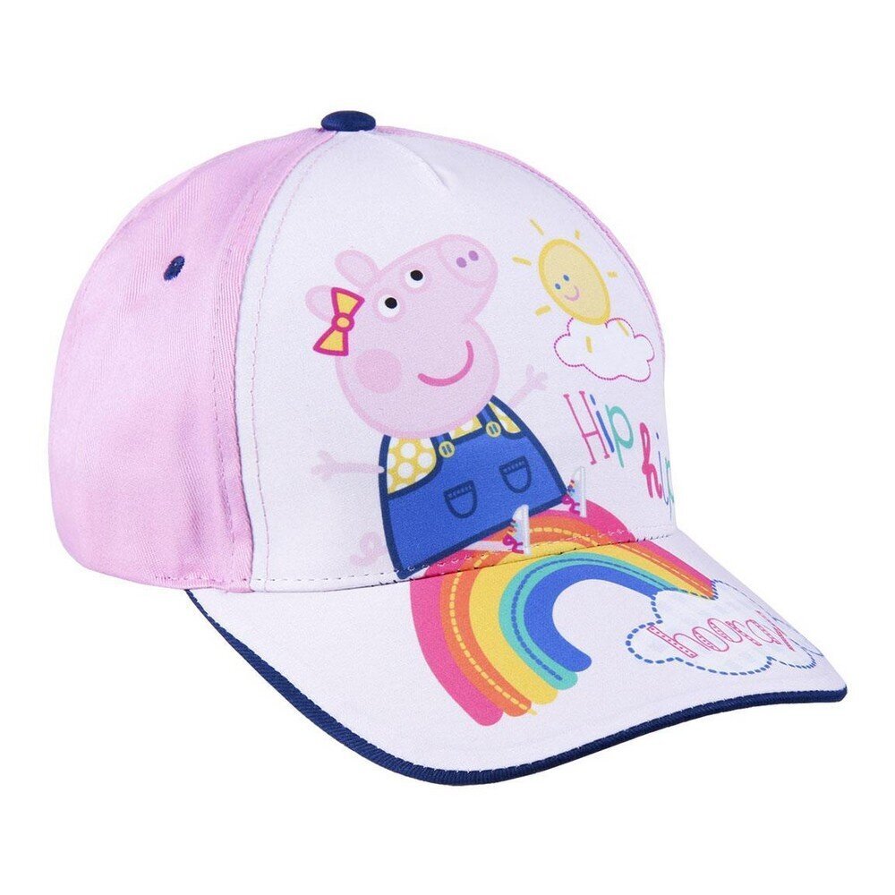 Komplekt Peppa Pig päikeseprillid roosa müts (2 pcs) цена и информация | Tüdrukute mütsid, sallid, kindad | kaup24.ee