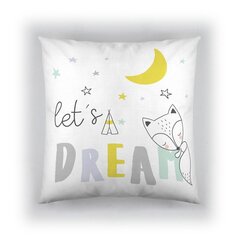 Padjakate Cool Kids Let's dream (50 x 50 cm) цена и информация | Декоративные подушки и наволочки | kaup24.ee