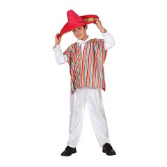 Маскарадный костюм для детей Мексиканец 69852, 7-9 лет цена и информация | Карнавальные костюмы | kaup24.ee