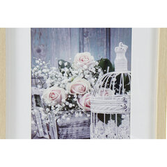 Картина DKD Home Decor, полистирол, розами (4 шт.) (35 x 2.5 x 45 cm) цена и информация | Репродукции, картины | kaup24.ee