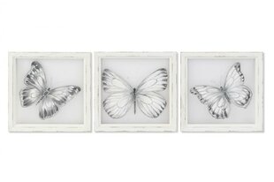 Maal DKD Home Decor liblikas (40 x 2.5 x 40 cm) (3 pcs) hind ja info | Seinapildid | kaup24.ee