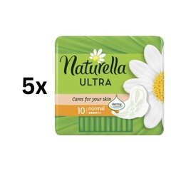 Гигиенические пакеты Naturella Ultra Normal, 10 шт., упаковка 5 шт. цена и информация | Тампоны, гигиенические прокладки для критических дней, ежедневные прокладки | kaup24.ee