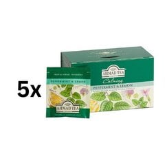 Taimetee AHMAD PEPPERMINT & LEMON 20 ümbrikku 1,5g, pakis 5 tk. цена и информация | Чай | kaup24.ee