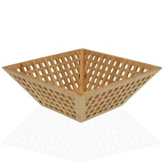 Puuviljakauss Versa bambus (28 x 9,8 x 28 cm) цена и информация | Посуда, тарелки, обеденные сервизы | kaup24.ee