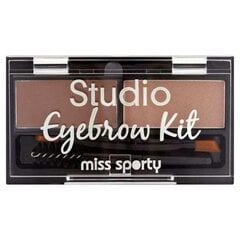 Палитра теней для бровей Miss Sporty Eyebrow Kit Studio цена и информация | Карандаши, краска для бровей | kaup24.ee