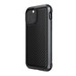 Alumiiniumümbris iPhone 11 Pro jaoks (kukkumiskatse 3 m) (must süsinikkiud) hind ja info | Telefoni kaaned, ümbrised | kaup24.ee