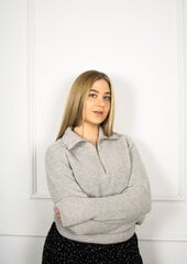 Женский свитер BIJOUNG ZIP-UP. цена и информация | Женские кофты | kaup24.ee