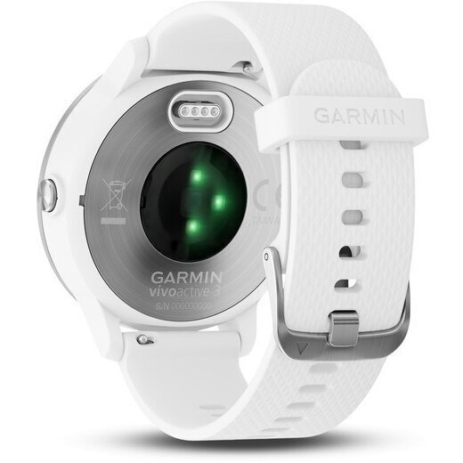 GPS nutikell koos „viipemakse“ ja randmelt pulsilugemisega Garmin Vivoactive 3, valge, 010-01769-22 hind ja info | Nutikellad (smartwatch) | kaup24.ee