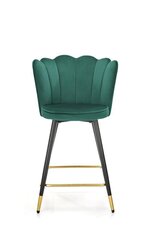 Набор из 2 барных стульев Halmar H106, зеленый цена и информация | Стулья для кухни и столовой | kaup24.ee