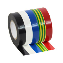 Комплект клейкой ленты Plugger PVC Tape Color Pack 10м цена и информация | Механические инструменты | kaup24.ee