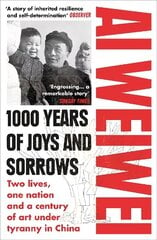 1000 Years of Joys and Sorrows: Two lives, one nation and a century of art under tyranny in China цена и информация | Биографии, автобиогафии, мемуары | kaup24.ee