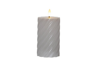 LED свеча Flamme Swirl цена и информация | Подсвечники, свечи | kaup24.ee