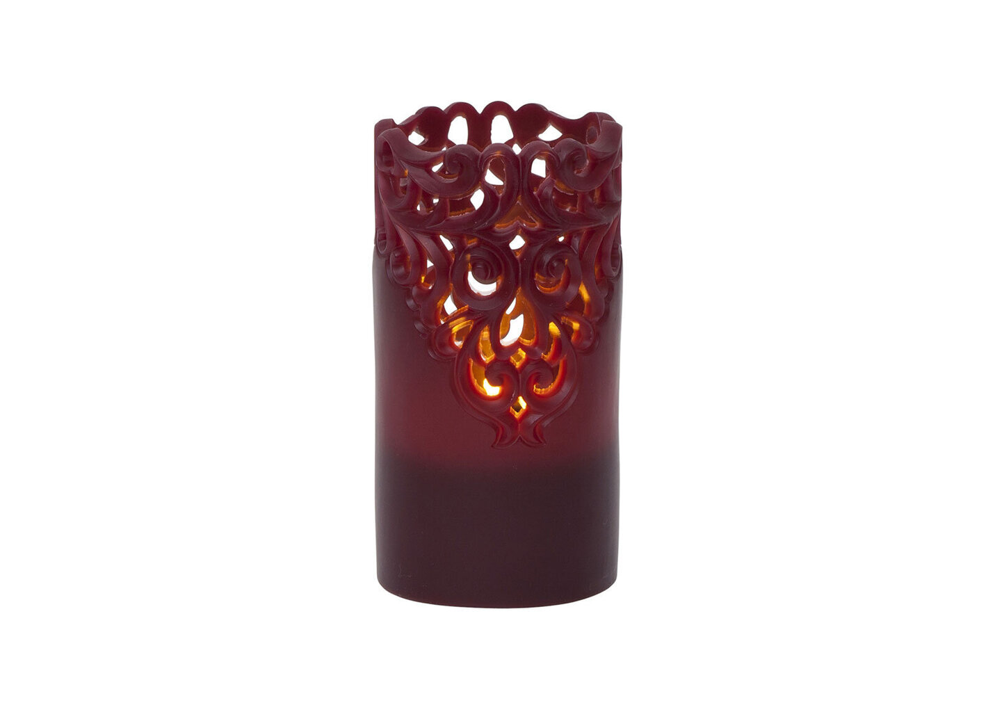 LED-küünal Clary, punane hind ja info | Küünlad, küünlajalad | kaup24.ee