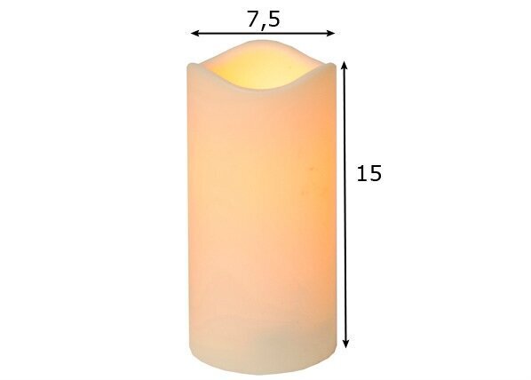 LED elektriline küünal Paul 15 cm hind ja info | Küünlad, küünlajalad | kaup24.ee