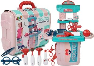 Arstikomplekt roosas kohvris hind ja info | Tüdrukute mänguasjad | kaup24.ee