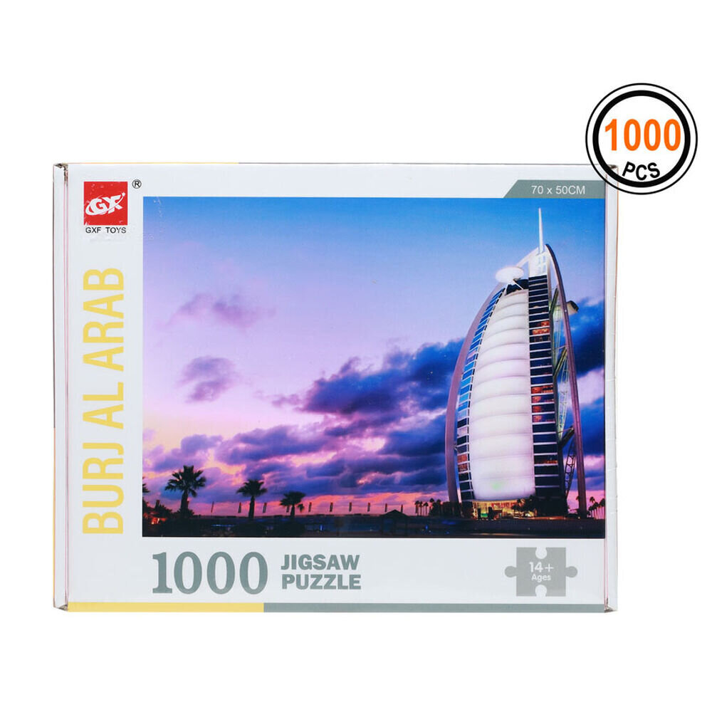 Pusle Burj Al arab 1000 pcs цена и информация | Pusled | kaup24.ee