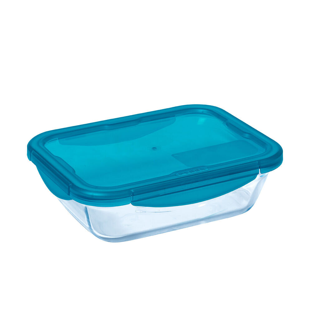 Katlakivi eraldamise kassett Pyrex Cook & Go kristall sinine (0,8 L) hind ja info | Toidu säilitusnõud | kaup24.ee