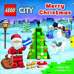 LEGO (R) City. Merry Christmas: A Push, Pull and Slide Book hind ja info | Väikelaste raamatud | kaup24.ee