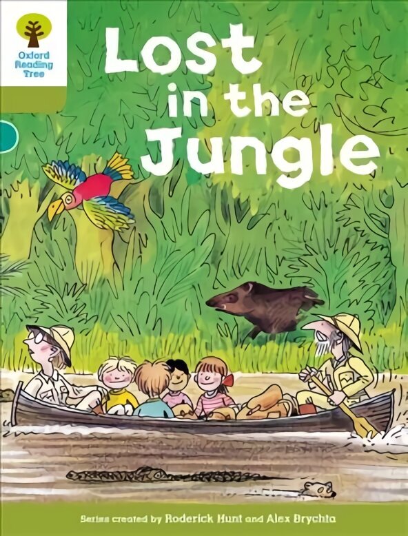 Oxford Reading Tree: Level 7: Stories: Lost in the Jungle: Lost in the Jungle цена и информация | Noortekirjandus | kaup24.ee