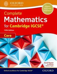 Complete Mathematics for Cambridge IGCSE (R) Student Book (Core) 5th Revised edition цена и информация | Книги для подростков и молодежи | kaup24.ee