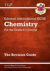 Grade 9-1 Edexcel International GCSE Chemistry: Revision Guide with Online Edition hind ja info | Noortekirjandus | kaup24.ee