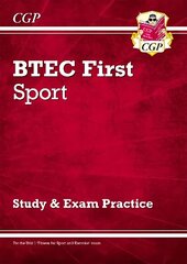 BTEC First in Sport: Study & Exam Practice цена и информация | Книги для подростков и молодежи | kaup24.ee