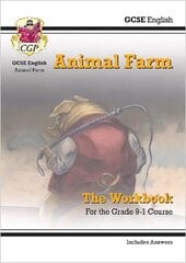Grade 9-1 GCSE English - Animal Farm Workbook (includes Answers) цена и информация | Книги для подростков и молодежи | kaup24.ee