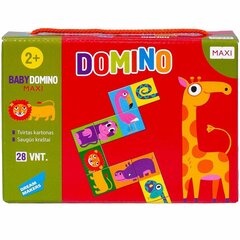 Lauamäng DOMINO väikestele, 28-osaline hind ja info | Imikute mänguasjad | kaup24.ee