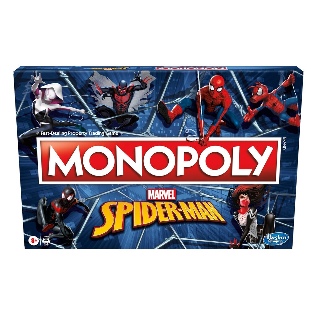 Monopoly lauamäng Spiderman /Boar цена и информация | Lauamängud ja mõistatused | kaup24.ee