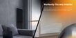 Infrapuna - konvektsioon soojuskiirgur Aeno Premium Eco Smart Black цена и информация | Küttekehad | kaup24.ee