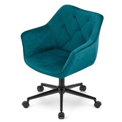 Вращающееся кресло COPA, морской зеленый бархат цена и информация | Офисные кресла | kaup24.ee