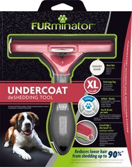 FURminator deShedding kamm XL lühikarvalistele Koertele цена и информация | Средства по уходу за животными | kaup24.ee