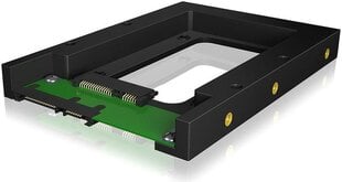 IcyBox Преобразователь ИБ-2538СтС 2,5" в 3,5" цена и информация | Внутренние жёсткие диски (HDD, SSD, Hybrid) | kaup24.ee