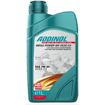 Mootoriõli ADDINOL Superior 5w30 ACEA C4 - 1L цена и информация | Mootoriõlid | kaup24.ee