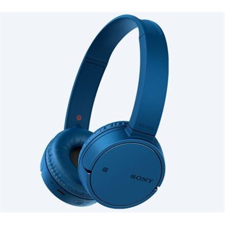 Juhtmevabad kõrvapealsed klapid Sony, WHCH500L.CE7, sinine цена и информация | Kõrvaklapid | kaup24.ee