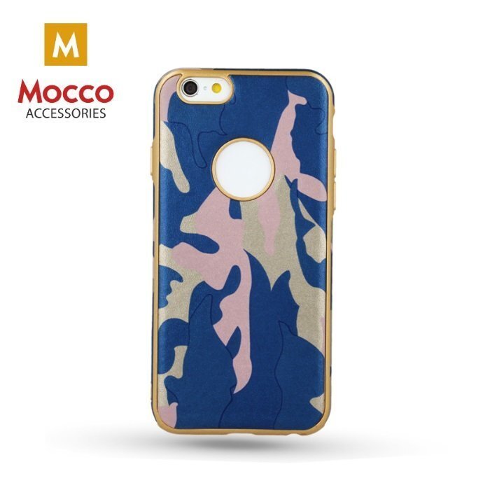 Mocco Army Back Case Silicone Case for Samsung G920 Galaxy S6 Blue цена и информация | Telefoni kaaned, ümbrised | kaup24.ee