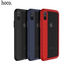 Hoco Premium Star Shadow Back Case Силиконовый чехол для Apple iPhone X Kрасный цена и информация | Чехлы для телефонов | kaup24.ee