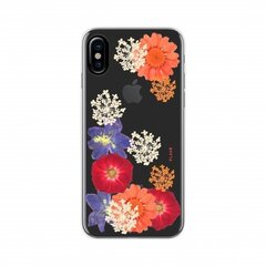 FLAVR Real 3D Flowers Amelia Premium Чехол Ручной Работы с Настоящими Цветами Для Apple iPhone X цена и информация | Чехлы для телефонов | kaup24.ee