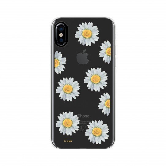 FLAVR Real 3D Flowers Daisy Premium Ultra Thin Case With Hand Made Real Flowers For Apple iPhone X hind ja info | Telefoni kaaned, ümbrised | kaup24.ee