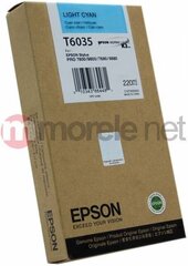 EPSON INK 7880/9880 LIGHT CYAN 220ML цена и информация | Картриджи для струйных принтеров | kaup24.ee