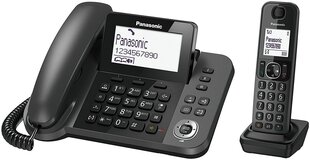 Panasonic KX-TGF310EXM, черный цена и информация | Стационарные телефоны | kaup24.ee