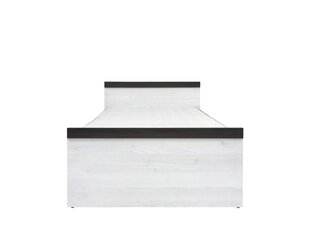 Кровать Porto 90x200 см, белая цена и информация | Кровати | kaup24.ee