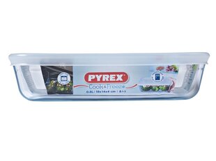 Pyrex kuumakindel konteiner Cook & Freeze, 19x14 cm, 0,8 l цена и информация | Формы, посуда для выпечки | kaup24.ee