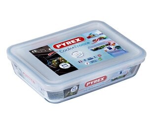 Pyrex kuumakindel konteiner Cook & Freeze, 19x14 cm, 0,8 l hind ja info | Ahjuvormid ja küpsetustarvikud | kaup24.ee