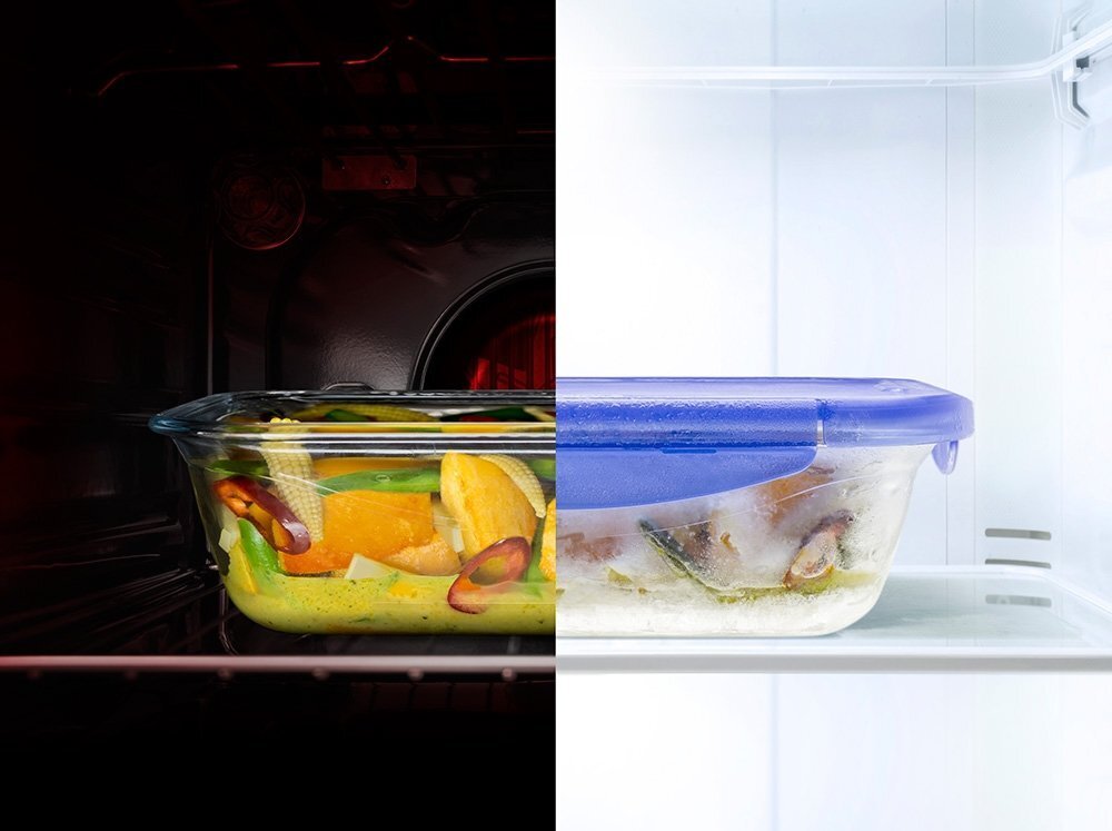 Pyrex kuumakindel anum kaanega Cook & Go, 25,6x19,4 cm, 1,7 l hind ja info | Ahjuvormid ja küpsetustarvikud | kaup24.ee