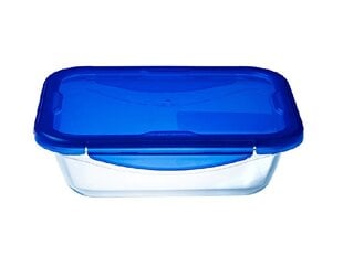 PYREX термостойкий контейнер Cook & Go, 20,6x15,5 см, 0,8 л цена и информация | Формы, посуда для выпечки | kaup24.ee